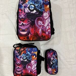 Backpack 3 pcs set